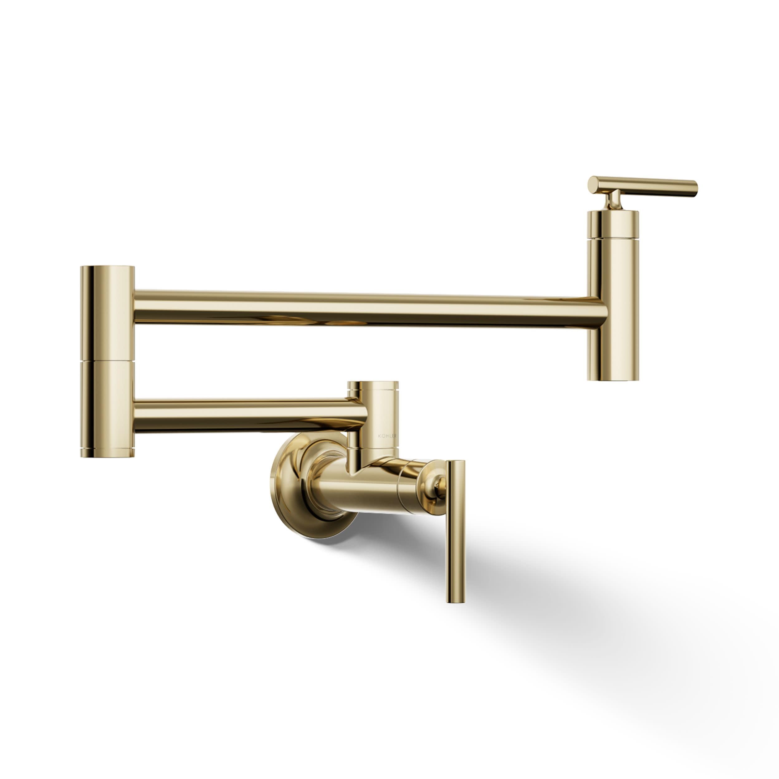 KOHLER 35745-AF Contemporary Style Wall-Mount Pot Filler Kitchen